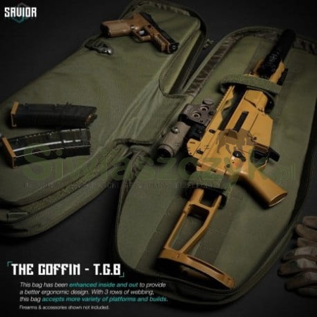 Torba SAVIOR na karabin COFFIN T.G.B O.D.Green 34"-120166