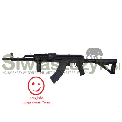 Karabinek JACK taktyczny frezowany korpus ze kolbą składaną kal. 7,62x39-120275