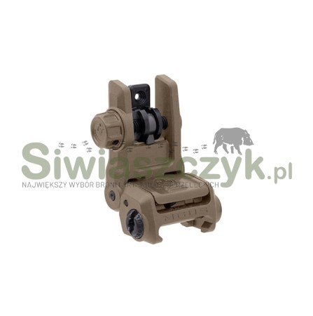 Przeziernik MAGPUL składany MBUS Gen. 3 Sight Rear FDE (MAG1167)-120322