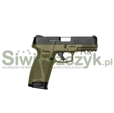 Pistolet TAURUS G3 Green/Black Steel kal. 9x19-120406