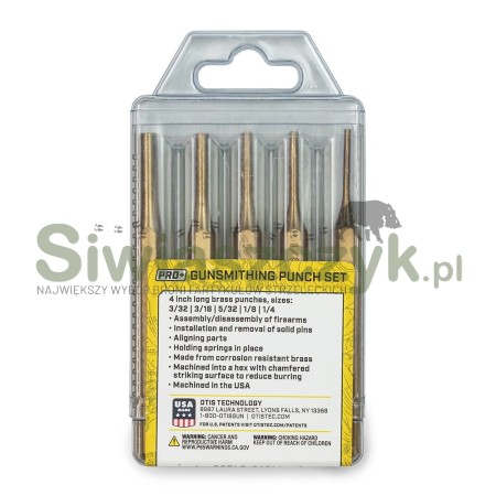 Wybijaki OTIS Brass Punch Set (FG-935)-120572