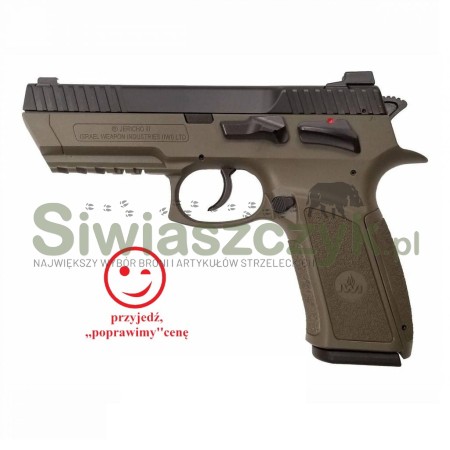 Pistolet IWI Jericho 941 ENHANCED polimerowy szkielet FS 4.4" kal. 9x19 OD Green-120597