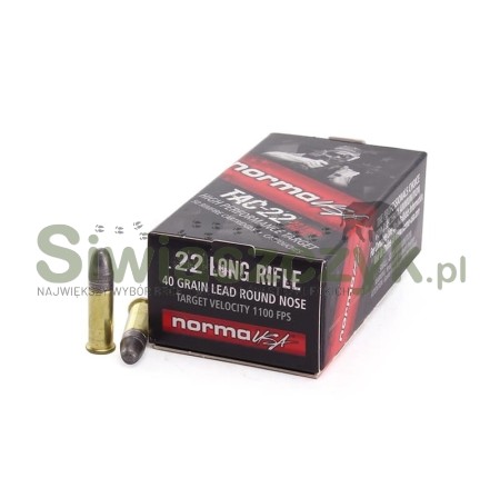 Amunicja NORMA 22LR TAC-22 2,59g(40gr) -118717