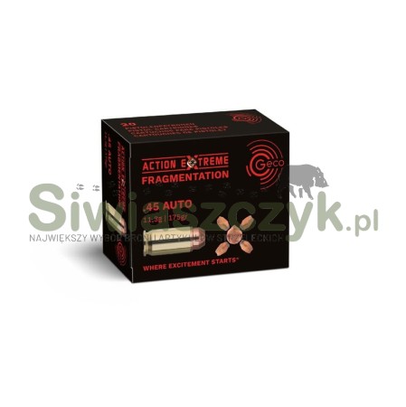 Amunicja GECO 45AUTO Action Extreme 11,3g (175gr)-120638