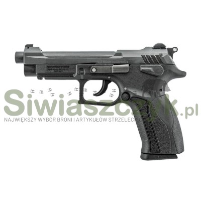Pistolet GRAND POWER K22 S, 1/2x28 kal.22LR-120701