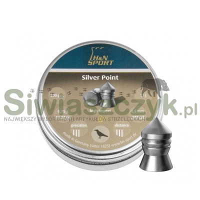 Śrut diabolo H&N Silver Point 4,5 mm-103174