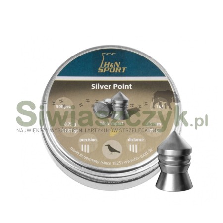Śrut diabolo H&N Silver Point 4,5 mm-103174
