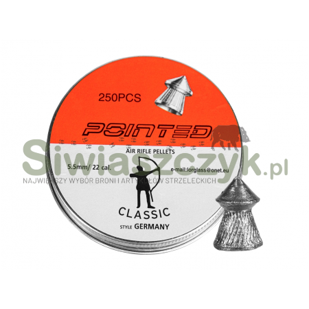 Śrut POINTED diabolo Classic Boxer 5,5mm/250 szt. -112655