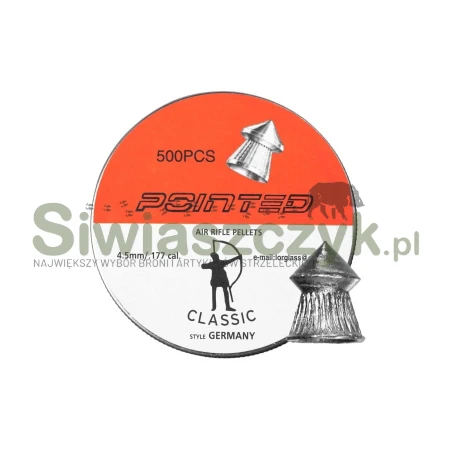 Śrut POINTED diabolo Classic Boxer 4,5mm/500 szt. -115694