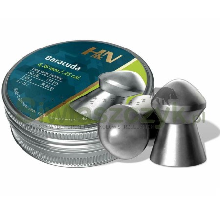 Śrut Diabolo H&N BARACUDA 6,35/150 2,01g(31,02gr)-120796