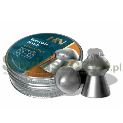 Śrut Diabolo H&N BARACUDA Match 4,5/400 0,69g(10,65gr)-120802