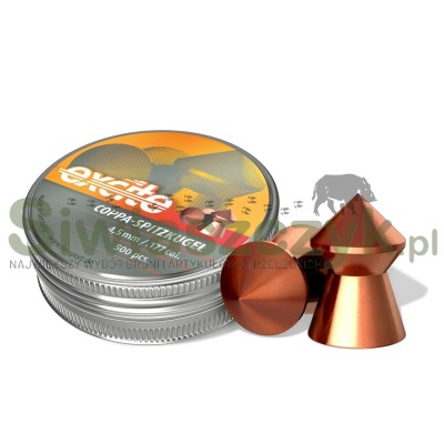 Śrut Diabolo H&N EXCITE COPPA-SPITZKUGEL 4,5/500 0,49g(7,56gr)-120808