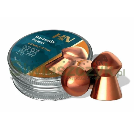 Śrut Diabolo H&N BARACUDA POWER 4,5/300 0,66g(10,19gr)-120810