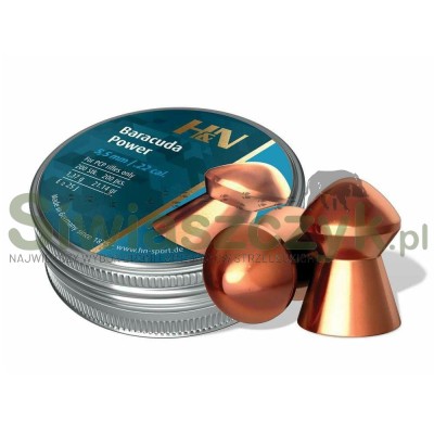 Śrut Diabolo H&N BARACUDA POWER 5,5/200 1,37g(21,14gr)-120811