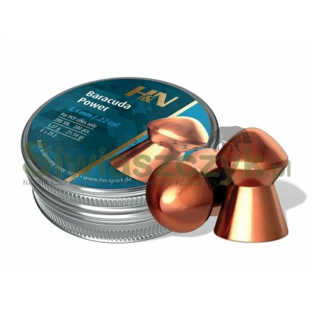 Śrut Diabolo H&N BARACUDA POWER 5,5/200 1,37g(21,14gr)-120811