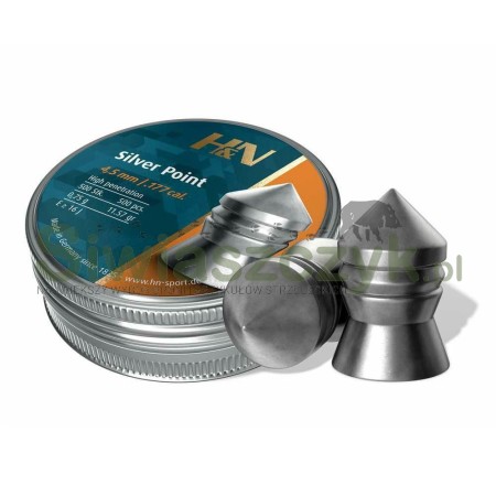 Śrut Diabolo H&N Silver Point 4,50/500 0,75g(11,57gr)-120819