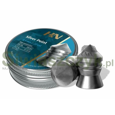 Śrut Diabolo H&N Silver Point 5,50/200 1,11g(17,13gr)-120820