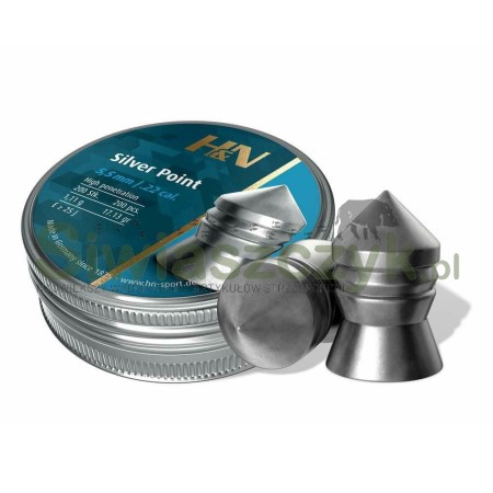 Śrut Diabolo H&N Silver Point 5,50/200 1,11g(17,13gr)-120820
