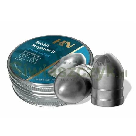 Śrut Diabolo H&N RABBIT MAGNUM II 5,5/200 1,75g(27,01gr)-120824
