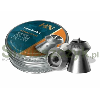 Śrut Diabolo H&N Terminator 4,50/400 0,47g(7,25gr)-120828
