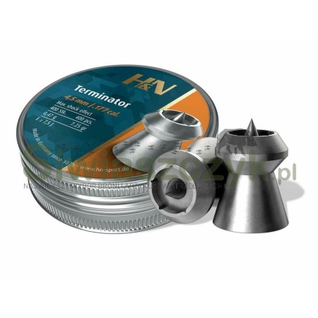 Śrut Diabolo H&N Terminator 4,50/400 0,47g(7,25gr)-120828