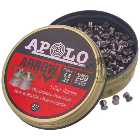 Śrut APOLO Premium Arrow 5,5/250 1,05g(16,00gr)(E19941)-120853