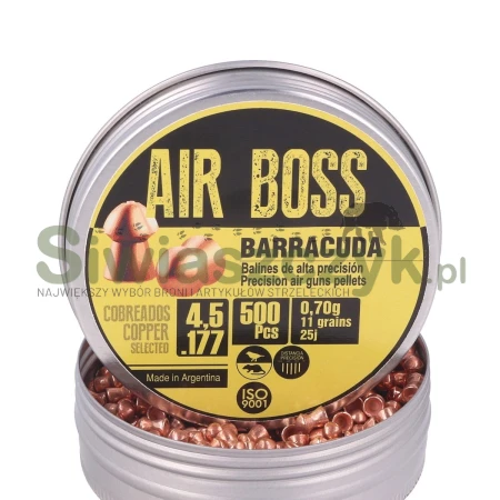Śrut APOLO Air Boss Barracuda Copper 4,52/500  0,70g(11,00gr)(E30002-2)-120872
