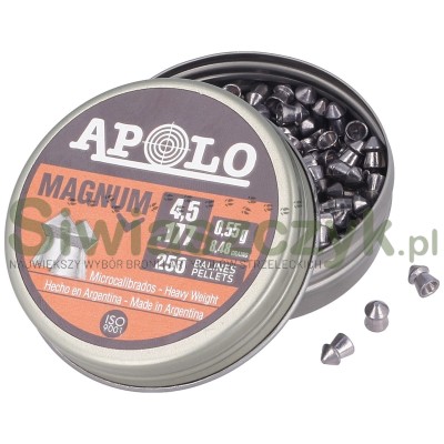 Śrut APOLO Premium Magnum Heavy 4,50/250 0,55g(8,48gr)(E12002)-120894