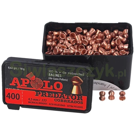 Śrut APOLO Premium Predator Copper 4,50/400 0,62g(10,00gr)(E19950)-120896