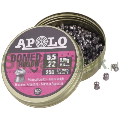 Śrut APOLO Premium Domed Hollow 5,50/250 0,85g(14,60gr)(E19702)-120901