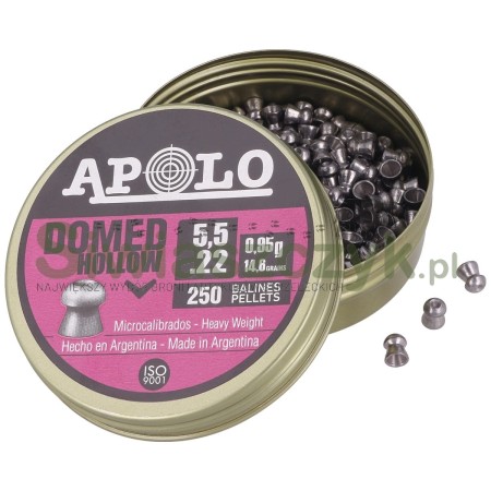 Śrut APOLO Premium Domed Hollow 5,50/250 0,85g(14,60gr)(E19702)-120901