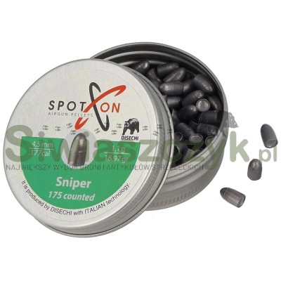 Śrut SPOTON SNIPER 4,50/175 1,10g(16,97gr)-120929