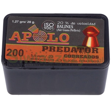 Śrut APOLO Premium Predator Copper 5,52/200 1,27g(20,00gr)(E19951-2)-120930
