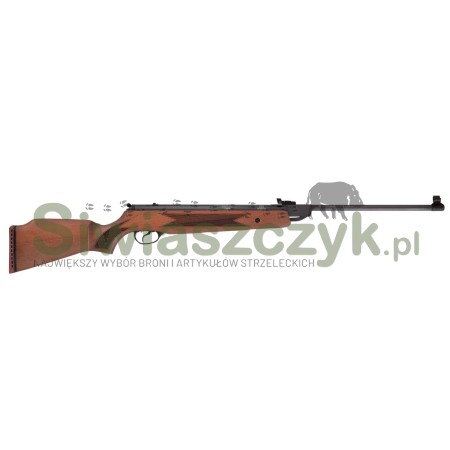 Wiatrówka HATSAN 55S Łamana <17J, drewno, kal.4,5mm-120936