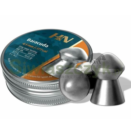 Śrut Diabolo H&N BARACUDA 4,50/400 0,69g(10,65gr)-120794