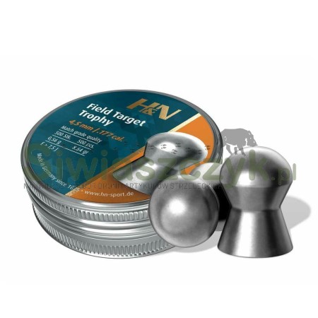 Śrut Diabolo H&N FIELD Target Trophy 4,5/400 0,56g(8,64gr)-120803