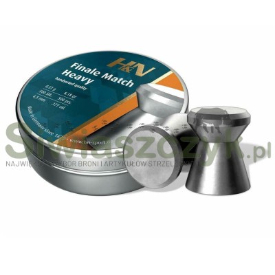 Śrut Diabolo H&N FINALE MATCH HEAVY 4,50/500 0,53g(8,18gr)-120817