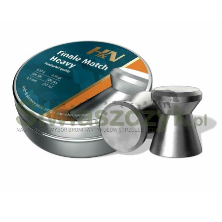 Śrut Diabolo H&N FINALE MATCH HEAVY 4,50/500 0,53g(8,18gr)-120817