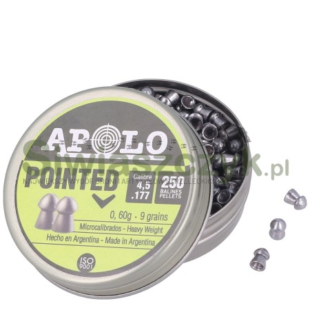 Śrut APOLO Premium Pointed Heavy 4,52/250 0,60g(9,00gr)(E19102-2)-120871