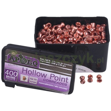Śrut APOLO Premium Hollow Point Copper 4,50/400 0,60g(9,00gr)(E19990)-120889