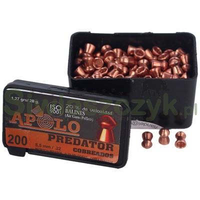 Śrut APOLO Premium Predator Copper 5,50/200 1,27g(20,00gr)(E19951)-120899
