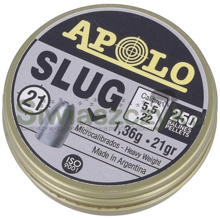 Śrut APOLO Slug 5,50/250 1,36g(21,00gr)(E19300)-120909