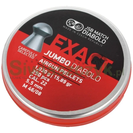 Śrut diabolo JSB JUMBO EXACT 5,52/250 1,03g(15,89gr)(546247-250)-120948
