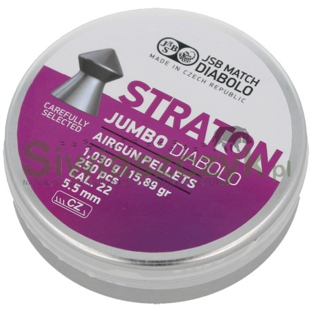 Śrut diabolo JSB Straton Jumbo 5,5/250 1,03g(15,89gr)(546238-250)-120957