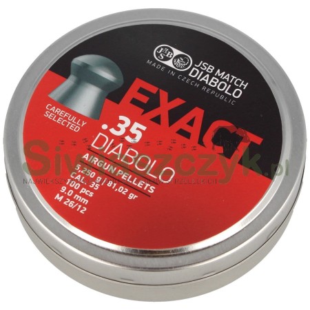 Śrut diabolo JSB Exact 9,00/100 5,25g(81,02gr)(546035-100)-120963