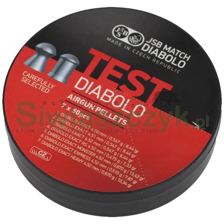 Śrut diabolo JSB Jumbo Exact Test .17/350 (002003-350)-120971