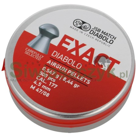 Śrut Diabolo JSB Exact 4,53/500 0,54g(8,44gr)(546239-500)-120978