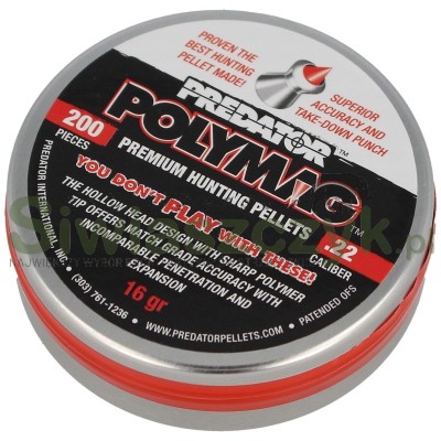 Śrut Diabolo JSB Predator PolyMag 5,5/200 2,9g(16gr)(1002-01-200)-121016