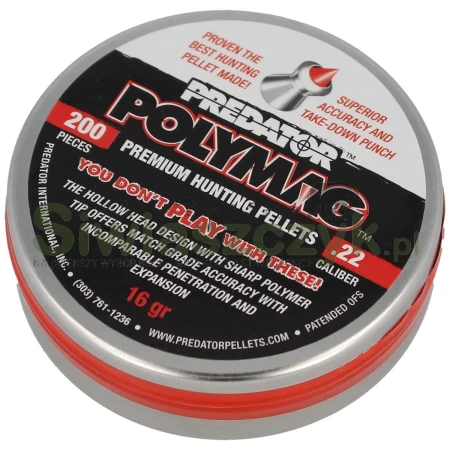 Śrut Diabolo JSB Predator PolyMag 5,5/200 2,9g(16gr)(1002-01-200)-121016