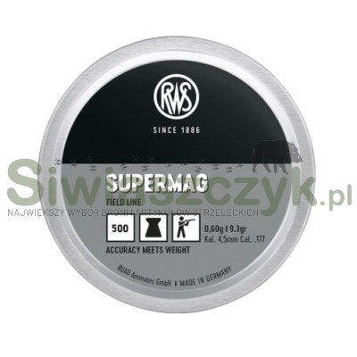 Śrut RWS SuperMag 4,50/500 0,60g(9,30gr)(2136759)-121093